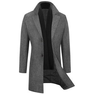 Men's Jade Slim Fit Winter Jacket Dark Grey